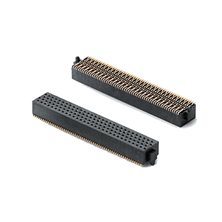 HB12X系列1.27mm間距四排板對(duì)板連接器 可堆疊 20-200Pin